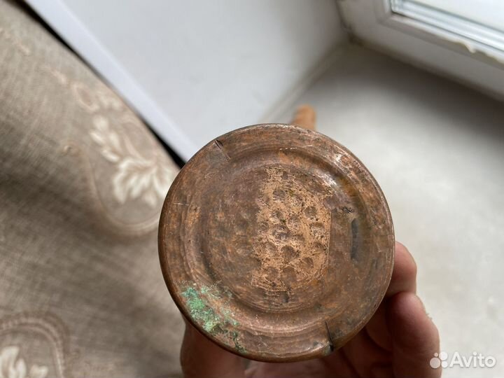 Турка медная для кофе на одну порцию