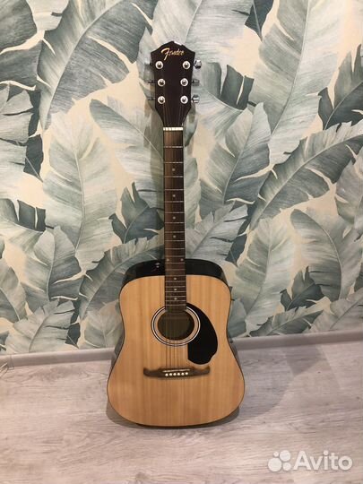 Акустическая гитара fender fa-125