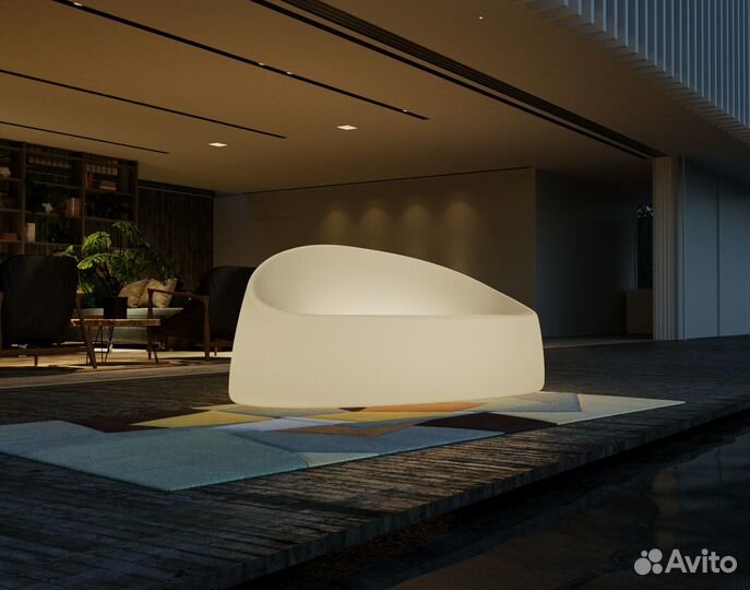 Диван садовый пластиковый