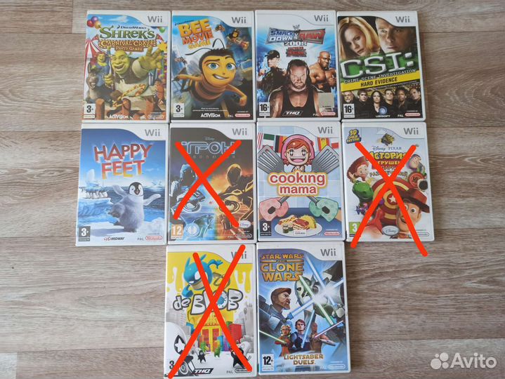 Игры Nintendo Wii лицензия