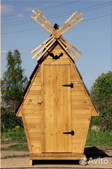 Уличный туалет с установкой SUN342