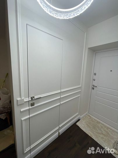 Скрытые межкомнатные двери под покраску