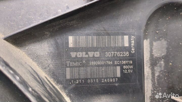 Вентилятор радиатора Volvo XC90, 2008