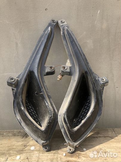 Заглушки на бампер hyundai solaris