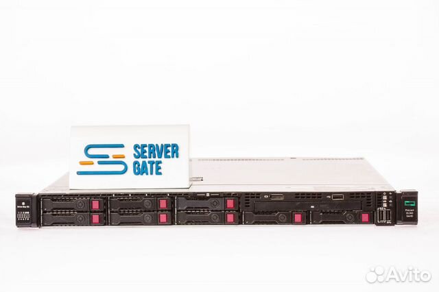 Сервер HP DL360 Gen10 8SFF 2xGold 6146 128GB