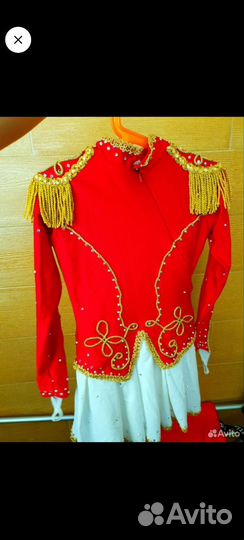 Платье для фигурного катания до 146