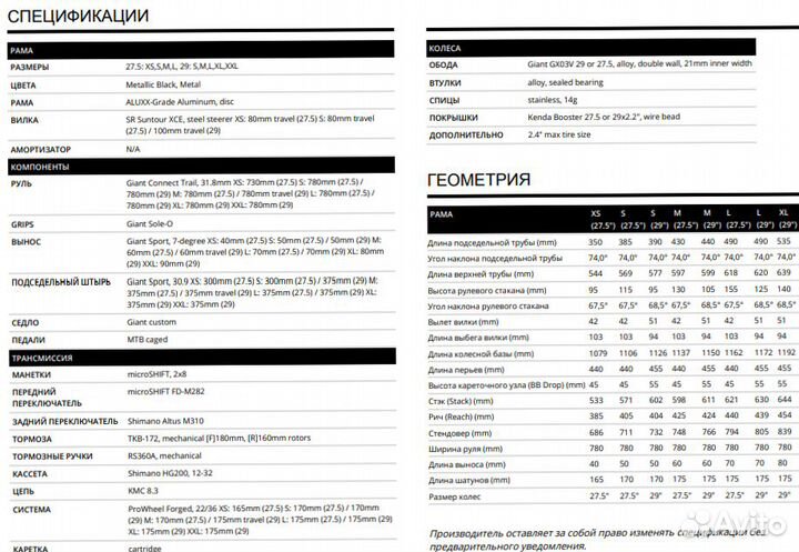 Велосипед Giant Talon 4 29 2022