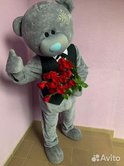 Поздравление Мишки Тедди на праздник, аниматор