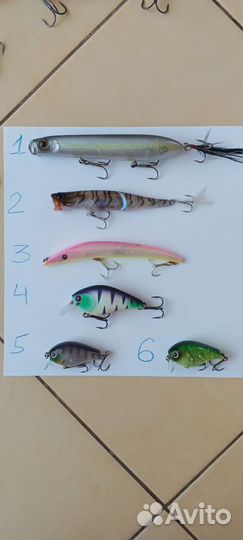 Воблеры jackall, megabass, lucky craft