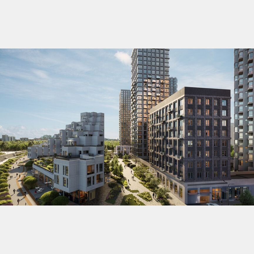 1-к. квартира, 41,4 м², 2/5 эт.