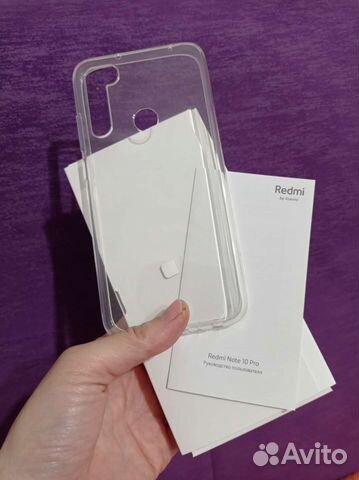 Чехол новый для Xiaomi redmi Note 10 Pro