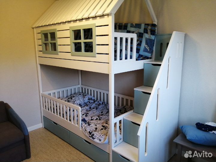 Детская кровать домик