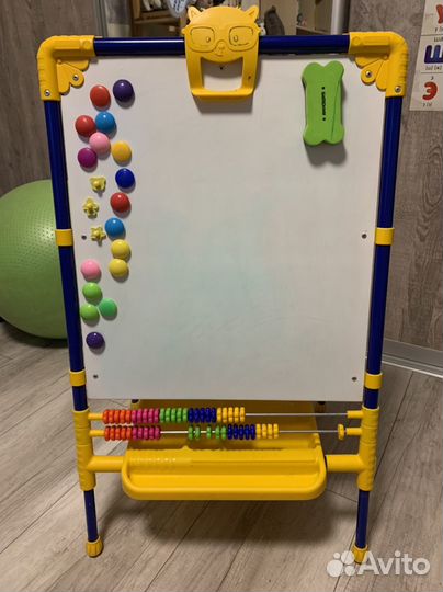 Мольберт детский двухсторонний