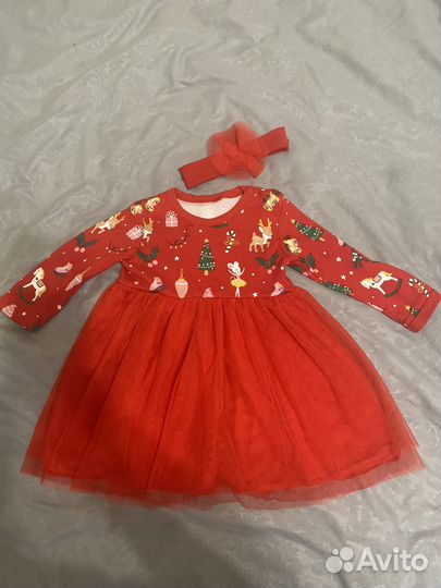 Платье для девочки 80 см