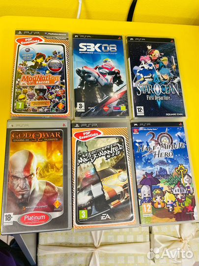 Игры диски для PSP