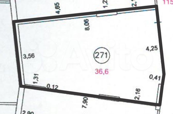 Помещение свободного назначения, 36.6 м²