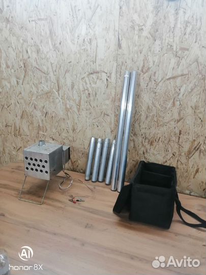 Теплообменник для зимней палатки Урал средний