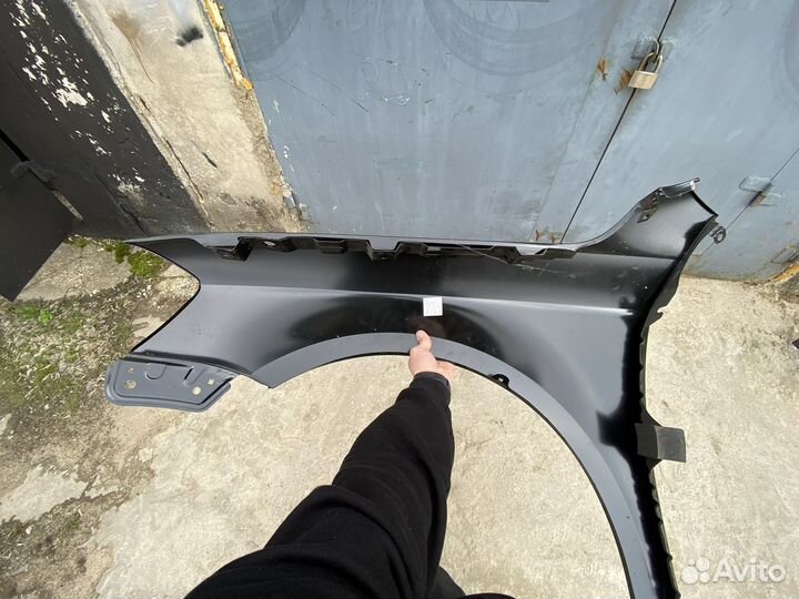 Крыло переднее правое фольксваген пассат б7