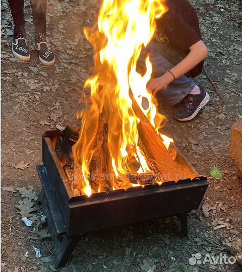 Складной мангал Grillver Печенег