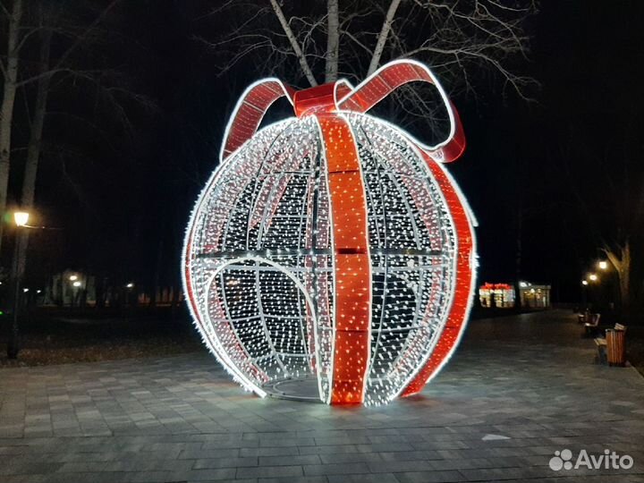 Светодиодные фигуры уличные
