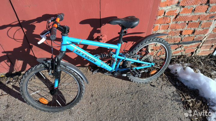 Велосипед 6-9 лет decatlon btwin racingboy 520