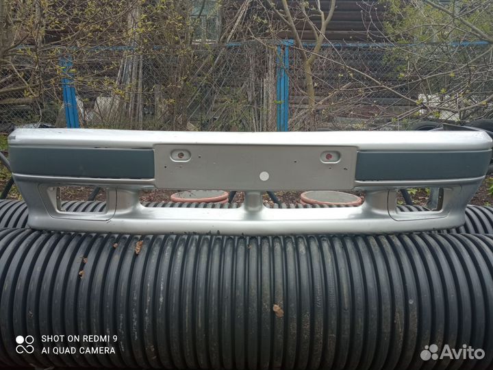 Бампер передний ваз 2115 цвет снежная королева