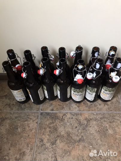 Бутылки с бюгельной пробкой 0.5L