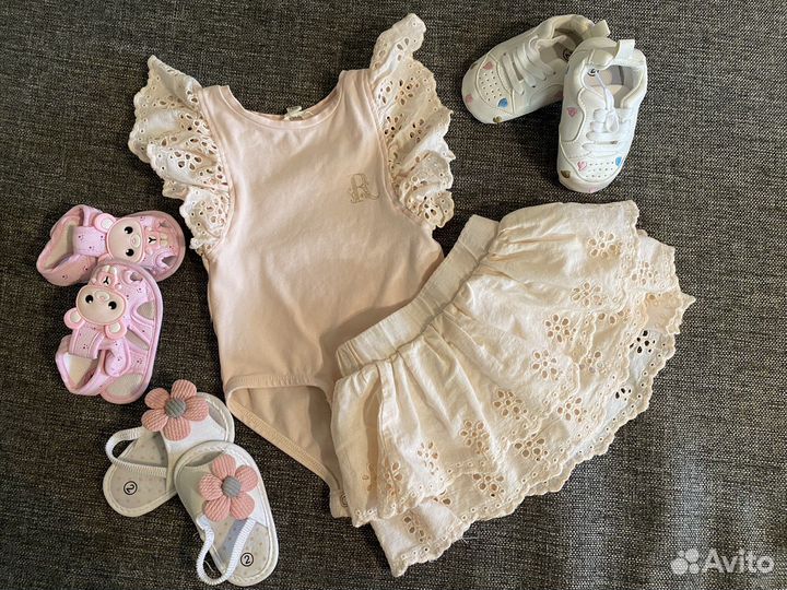 Reserved, боди next 68 для девочки 3-6 мес