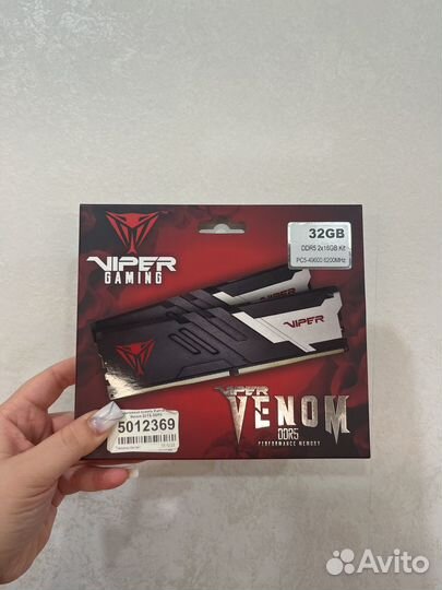 Patriot Viper Venom DDR5 32gb 6200 MHz