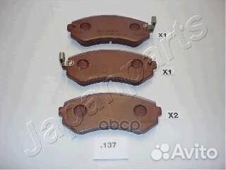 Колодки торм. диск. задн. PP137AF Japanparts