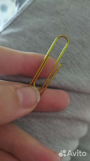 Поменяю скрепку на что то стоящее