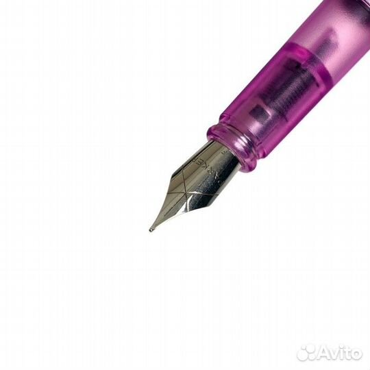 Ручка перьевая Parker Vector XL F21, лиловый метал