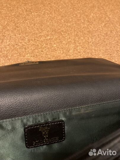 Мужской кожаный портфель бу