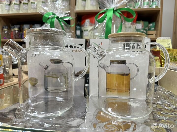 Чайник большой заварочный бочонок 1800 мл 1,8 л