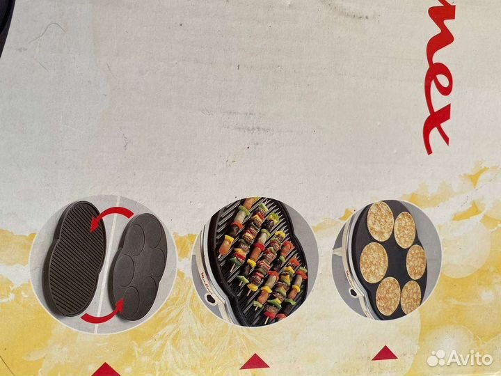 Гриль-блинница Moulinex