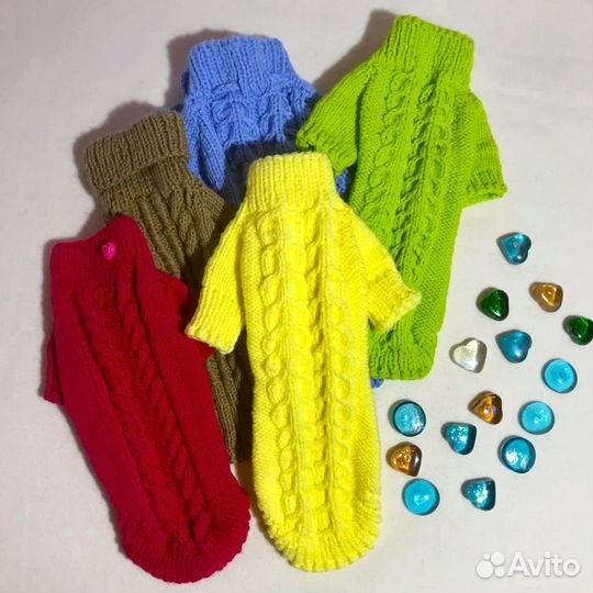 Вязаная одежда для маленьких собак