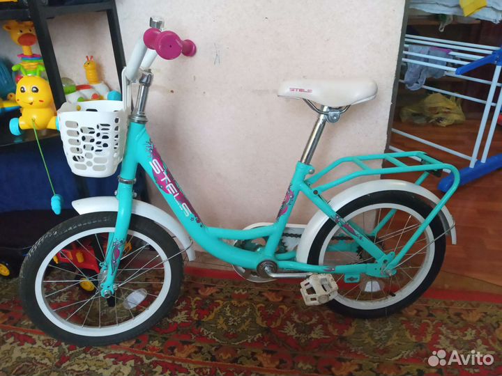 Детский велосипед stels 16