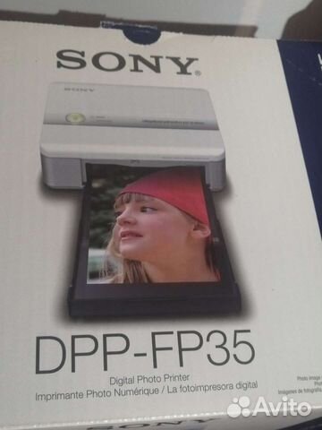 Принтер Sony DPP-FP35(новый),4 кар-а и бумага