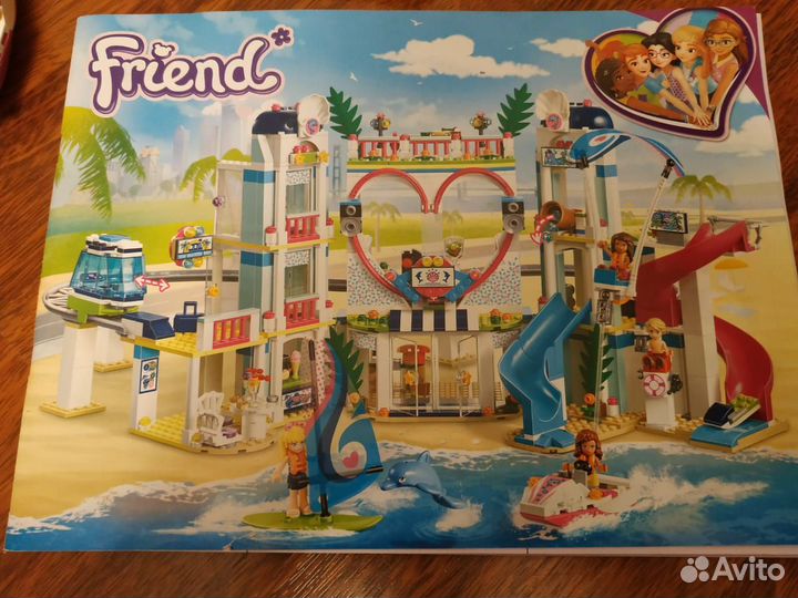 Lego frend Аквапарк китайский аналог Лего