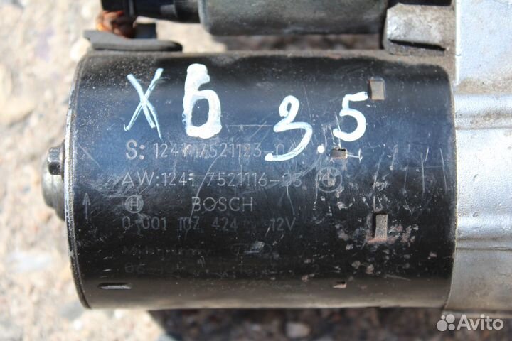 Стартер для BMW двc N55B30 с индексом 35i и 40i