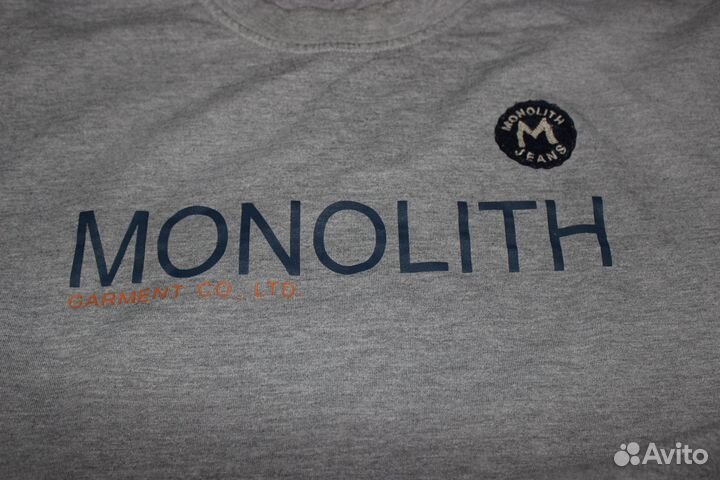 Свитшот Monolith jeans logo - XL