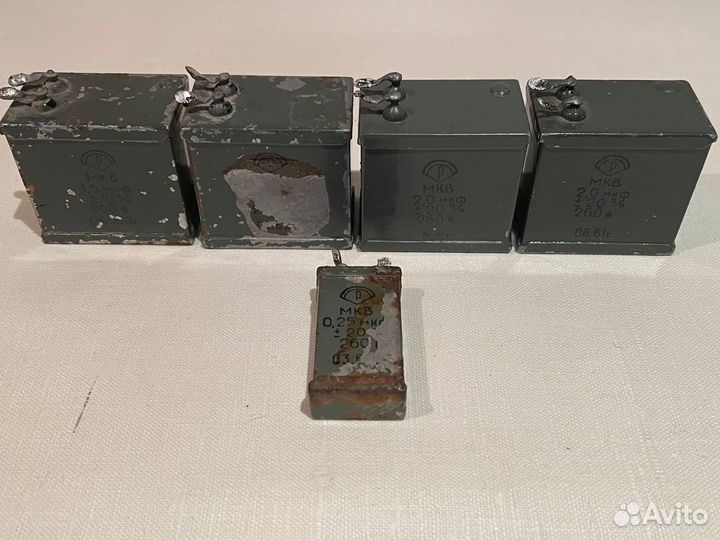 Конденсаторы советские к50 мбгч кбг-мн кэг мкв
