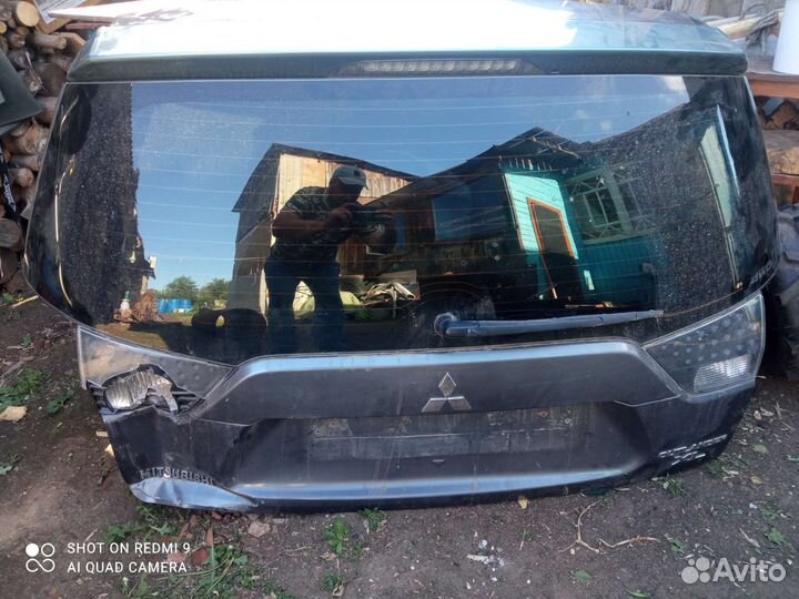 Задняя крышка багажника mitsubishi outlander xl