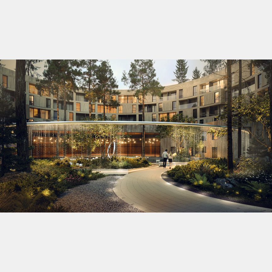 2-к. апартаменты, 57 м², 3/6 эт.