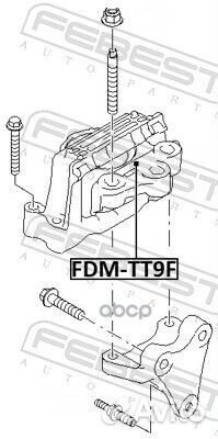 Подушка двигателя передняя (гидравлическая) FDM