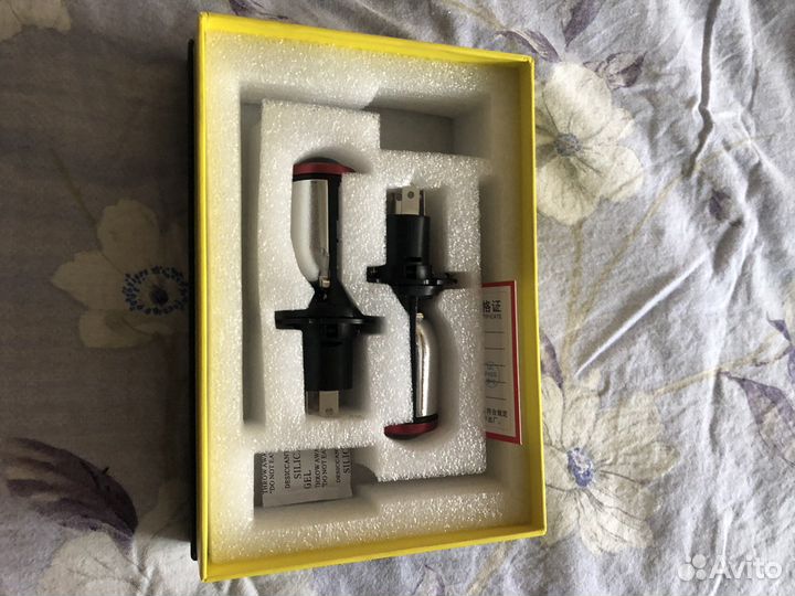 Лед лампы h4 с линзой