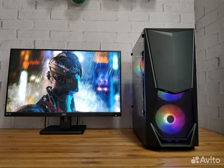 Компьютер на Intel i5 с видео RX580
