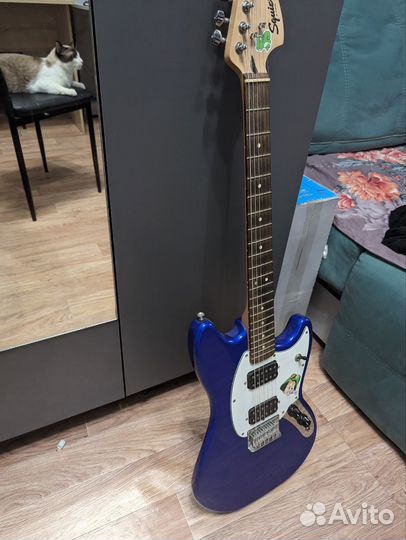Электрогитара fender squier bullet mustang