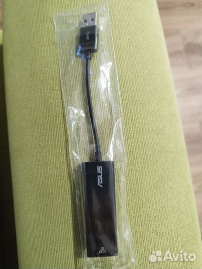 Переходник Asus USB - Rj45 (интернет-кабель)