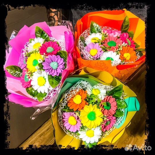 Букеты ромашек